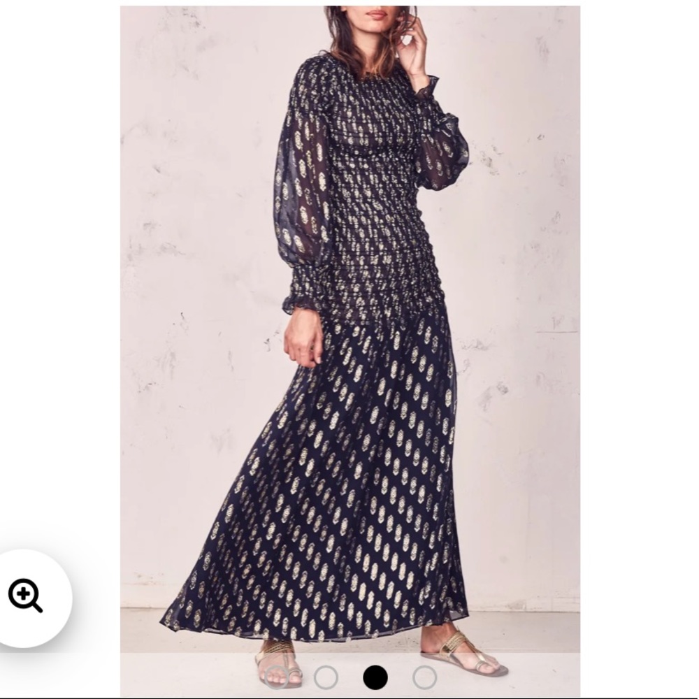LoveShackFancy Scarlett Maxi Dress XS